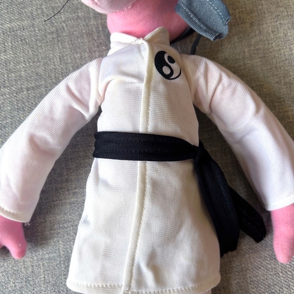 Vintage 1964-2005 Nanco Pink Panther in Karate Outfit Plush 18" - Picture 4 of 11